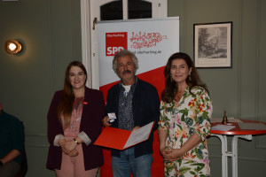 Ronja Endres, Michael "Mike" Schanz und Naciye Özsu