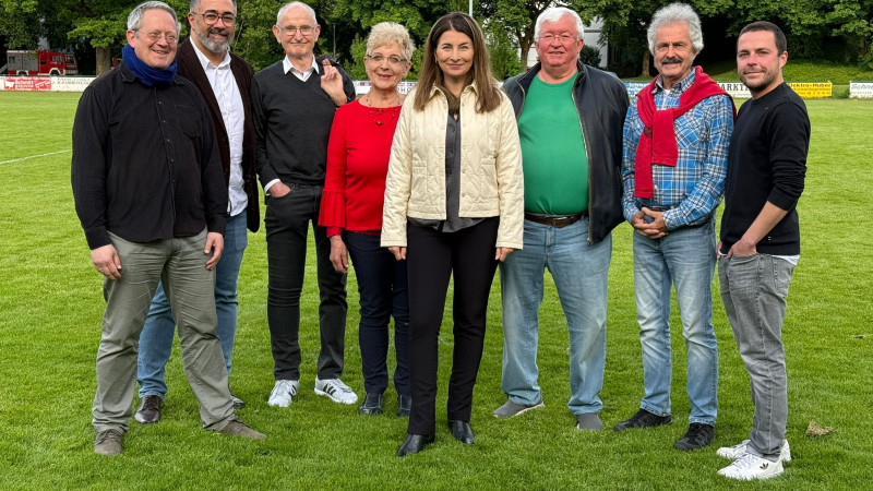 von links: Steven Marcus Lundström, Baris Ersungur, Axel Markwardt, Elisabeth Mahabat Bahar, Naciye Özsu, Alfred Widmann, Mike Schanz, Lukas Hein